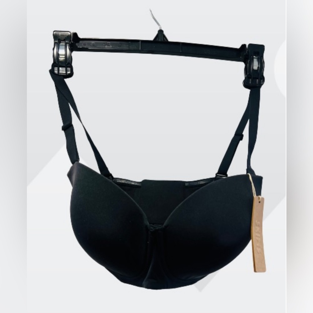 Skims Fits Everybody Strapless Bra Onyx 32DDDD - Picture 5 of 6